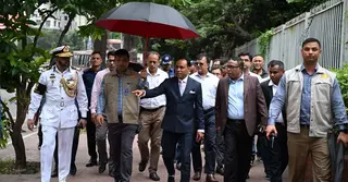মানিক মিয়া এভিনিউ এলাকা সবুজায়ন-নাগরিক সুবিধা বৃদ্ধিতে ডেপুটি স্পিকারের নির্দেশ